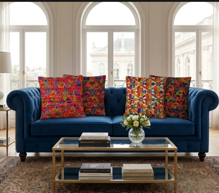 4%20Pcs%20Set%20-%20Velvet%20Embroidery%20Cushion%20and%20Covers%20-%20Multicolor%20-%20Image%202