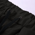 6 Pocket Black Trousers in Black Color. 