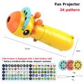 Kids Mini Led Projector Drawing Board Baby Learning Educational Table Picture Tools Painting Interest Toy Boys Girls Birthday Gift. 