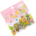 80PCS Home PVC Stationery Stickers Cute Multi-color Hand Tent Diy Decorative Stickers Good Toughness Durable Japanese Cartoon Sticker Bag. 