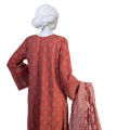 Junaid Jamshed Lawn 3 Piece Unstitched Suit for Women JLAWN-S-23-248 Uthman. 