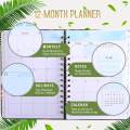 2024 Weekly Planner A5 12 Month Appointment Book for Office Adults. 