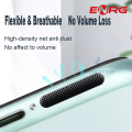 ENRG Metal Dust Net Anti-dust Stickers Protector Film Dust-proof For Mini Speaker Port Earpiece For iPhone_Android - Pack Of 10. 