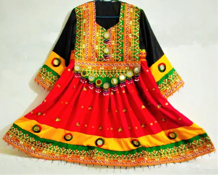 Afghani%20frock%20for%20GRILS-%20THREE%20PIEACE%20FULL%20DRESS%20with%20(FREE%20CAP)%20Traditional%20Frock%20CONTRAST%20-%20Image%202