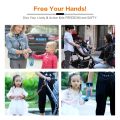 Child Anti-Lost Wrist-Band, Toddler Kids Baby Safety Walking Harness & Leash Link Hand Belt Strap Wristband w/Adjustable Soft Tapes, 1.5m / 4.9 Feet Elastic Steel Wire Rope for Travel Outdoor. 