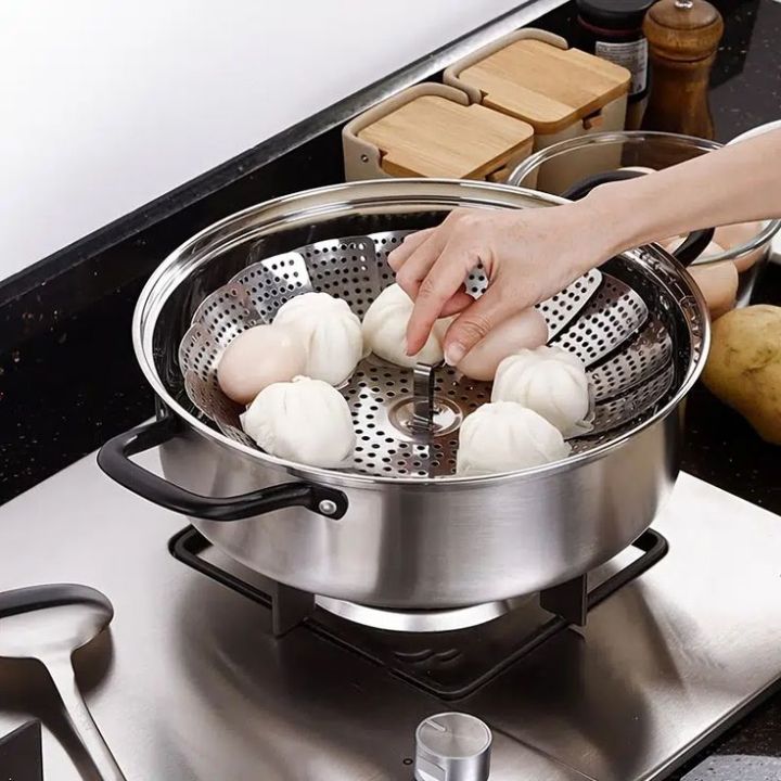 Stainless%20steel%20foldable%20multifunctional%20steamer%20-%20Steamer%20plate%20vegetable%20steaming%20basket%20-%20Image%203