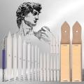 20x Blending Blending Stumps Paper Tortillon Set Tool with 2 Sandpaper Pencil Sharpeners Sketch for Teenager Artist School DIY. 