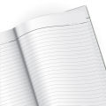 Layflat Notebook Legal - 400 PAGES - Glossy Lamination - PAPERWORK. 