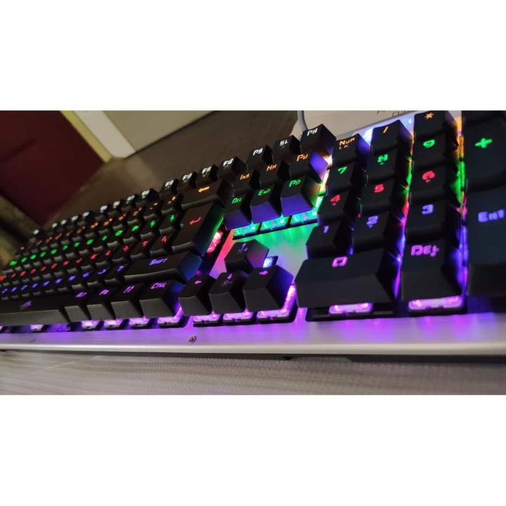 RGB mechanical Gaming keyboard K9 Optical RGB Gaming Keyboard - Blue Switch