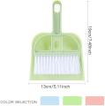 2in1 mini Broom and Dustpan Set Dust Pan with Handle Cleaning Brush Broom Floor Sweep. 