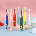 Sonic Children's Electric Toothbrush 3 To 12 Years Old Teeth cleanOral Bacteria Creek. 