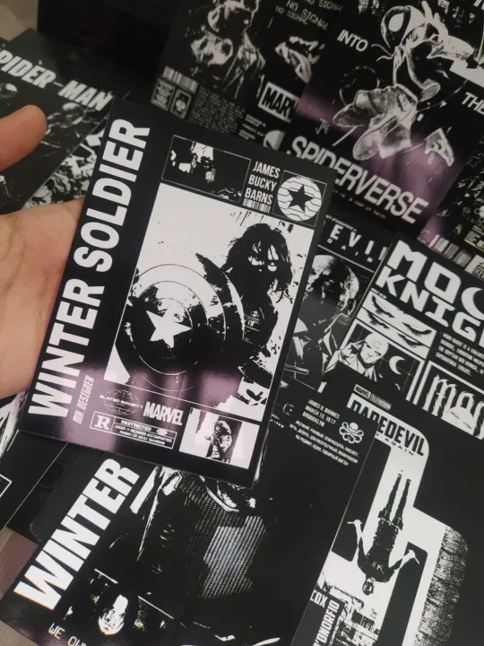 Black%20Graphic%20Aesthetic%20Wall%20Posters%20Collection%20-%2012%20posters%20per%20set%20-%20SIZE%20a6%20-%204.1"%20x%205.8"%20INCH%20Classic%20Rock%20&%20Pop%20Art%20Prints%20for%20Home%20Decor%20movies%20marvel%20film%20-%20Image%206