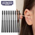 Green forest Disposable Ear Pick One-time Self-adhesive Ear Wax Remover. 