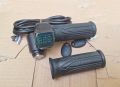 Electric Bike Twist Throttle with Lock & Battery Volt Display Indicator. 