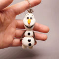 Disney Frozen Snowman Olaf 4.5cm mini Action Figure Anime Decoration Collection Figurine Mini Doll Toy Model For Children Gift. 