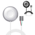 Desktop Computer Power Button Premium Aluminum Alloy Pc Power Switch for Desktop Computers On/off Button Extension for Motherboard Durable Reliable External Power Supply Button Computer On/off Button. 