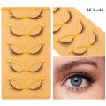 Black Big Eye False Eyelashes Fairy Natural Look Fake Eyelashes Mink Fluffy Strip False Lashes for Women. 