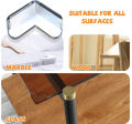 8 PCS Silicone Table Corner Protector for Kids Safety – Table Corner Covers for Glass Tables & Furniture – Baby Safety Equipment. 