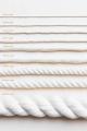 Braided Cord Craft Macrame 3mm Natural Cotton Macrame Rope, Cotton Cord for Wall Hanging, Plant Hangers, Crafts, Knitting, Decorative Projects, Soft Undyed Cotton Rope. 