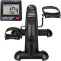 Mini Exercise Bike, himaly Under Desk Bike Pedal Exerciser Portable Foot Cycle Arm & Leg Peddler Machine with LCD Screen Displays. 