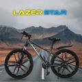 LAZER STAR 26 inch bicycle , for Racing. with 10 gears Alloy made. front shocks and disc brakes. 