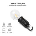Auoyo Camping Light Bulb Outdoor Emergency Light USB Rechargeable Camping Light Portable Light Bulbs Super Durable Camping Lanterns Waterproof Hanging Lamp Tent Lamp With Hook. 
