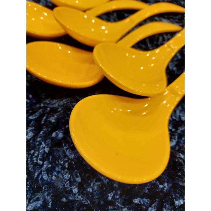Melamine Serving Spoons (6 Piece)