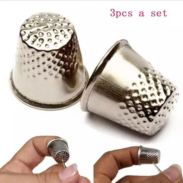 3pcs%20Silver%20Color%20Sewing%20Thimbles%20Metal%20Finger%20Protector%20Tools%20DIY%20Craft%20Accessories%2019x18mm(3/4"x3/4")%20KS%20-%20Image%202