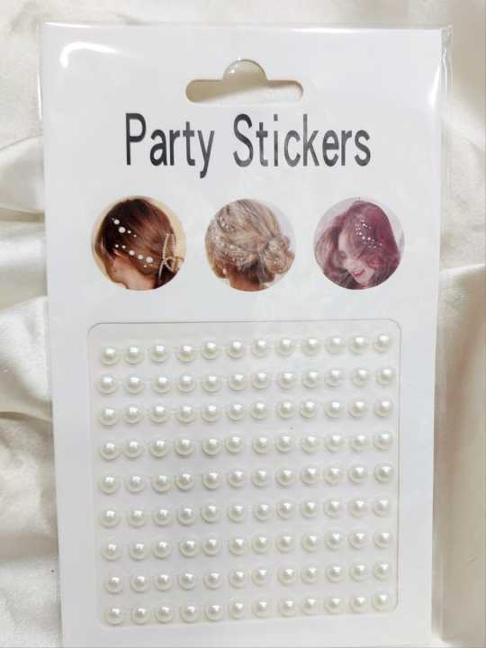 Hair%20Pearls%20Stick%20On%20Self%20Adhesive%20Pearls%20Stickers%20Face%20Pearl%20Stickers/%20Wedding%20Hair%20Accessories%20for%20Women%20Girls%20-%20Image%202