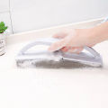 Foldable Sponge Cleaning Brush with Handle Sponge Wiper for Kitchen Floor Glass Window Bathtub Cleaning. 