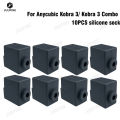 【tasselelf mall】Silicone Sock For ANYCUBIC Kobra 3 Hotend Kobra 3 Combo Silicone Sock Grey For Heat Block 300℃ High 3d Parts. 