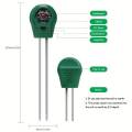 Soil Meter 3 in 1 Soil Meter PH Meter Moisture Meter Light Meter - Garden Measuring Instrument. 