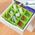 New 4PCS Adjustable Plastic Drawer Organizer Dividers Separators Drawer Organization Household Storage Box DIY Partition Board Space-saving Home Organiser. 