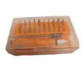 Magnetic adjustable length 32-in-1 Mini Precision Screwdrivers Set bits with Case With flexible bar | Repair Tool Kit for mobile , laptop, electronic devices. 
