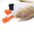Dog Squeaky Toys Duck Plush Toy Cat Dog Chew Toy Fun Interactive Squeaker. 