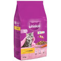 WHISKAS 2-12 Months Kitten Dry Food with Chicken - 1.9kg. 