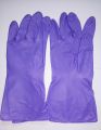 1 Pair - Dish washing Kitchen Household Cleaning Rubber Latex Waterproof Reusable Gloves. 