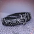 Anime The Seven Deadly Sins Rings Meliodas Cosplay Unisex Adjustable Dragon's Sin of Wrath Rings Jewelry Accessories. 