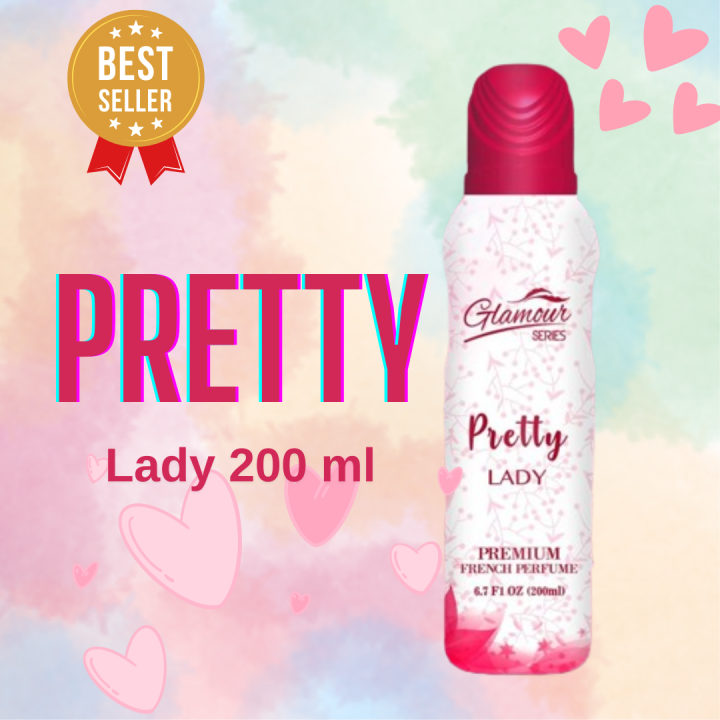 Glamour Body Spray 200ML Pretty Lady