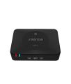Seenda IBT-08 NFC Bluetooth Music Receiver with USB Charging Port – Wireless Audio Adapter for Android, iPhone, iPad, PC, Car Stereo and Built-in Microphone – Black. 