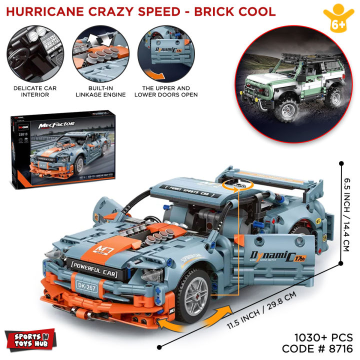 Decool Car Mecfactor Building Blocks Set, Bricks Toy For Kids, Openable Doors Cars, Educational Buildings Block Motorcar Playset, Technical Series Super Racing Sport Motorvehicale Model, City Racer Famous Speed Vehicle Best Learning Toys Gift For Children