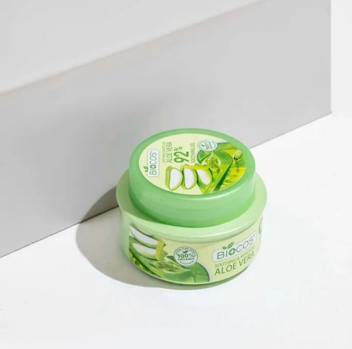 Biocos%20Aloe%20Vera%20Soothing%20Gel%2092%25%20%E2%80%93%20Hydrates%20&%20Nourishes%20with%20Aloe%20Vera%20%E2%80%93%20Calms%20Irritated%20Skin,%20Treats%20Burns%20&%20Scrapes%20%E2%80%93%20Antioxidant-Rich%20for%20Soft,%20Healthy%20Skin%20%E2%80%93%20120gm%20-%20Image%204