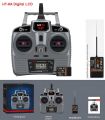 HOTRC 2.4G HT-6A remote control 6-channel transmitter receiver aircraft. 