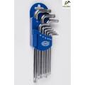 MS- - Licota - A set of torx angular ekstradlinnyh with a hole 9pr. T10-T50 - 2TF30091DPM. 