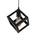 1 Pack Matte Black Pendant Light Fixtures Over Kitchen Island, Hanging Ceiling Lights, E26/E27 Medium Base, Bulbs not Included.. 