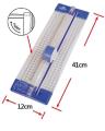 Jielisi 909-2 A4 Paper Trimmer / Paper Cutter Rotary Cutter, 10-sheet capacity for Home/Office -  ZTS. 