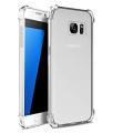 Samsung Galaxy S6 Edge Phone Case Crystal Clear Rugged Bumper Case Hybrid Flexible Cover Durable Shock Absorption Pouch For Galaxy S6Edge (Clear). 