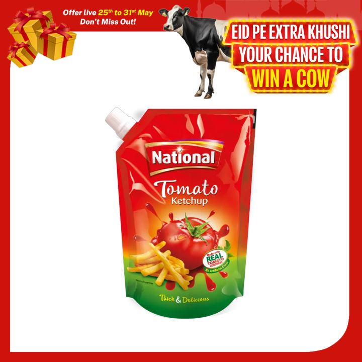 National Tomato Ketchup 210g