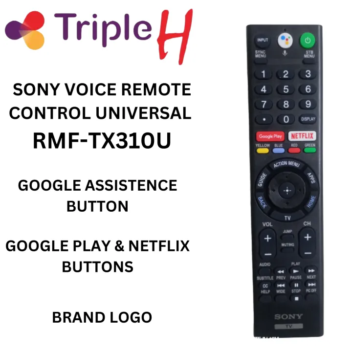 Triple%20H%20SONY%20Voice%20Remote%20control%20Universal%20Original%20RMF-TX300U%20For%20Smart%20Android%20LCD%20&%20LED%20TV%20Google%20Assistence%20&%20Social%20Buttons%20-%20Image%202