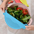 Kitchen Utensil Competition Drainage Filtering Baffle Plastic Drain Basket For Pasta Plastic Drain Basket Filter Baffle Kitchen Gadgets Drain Basket. 
